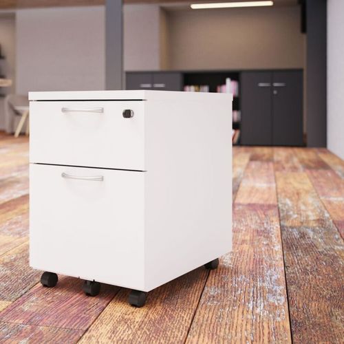 Módulo de gavetas para escritório metálico - COMFORT - Buronomic - em laminado melamínico / com 3 gavetas / com 2 gavetas