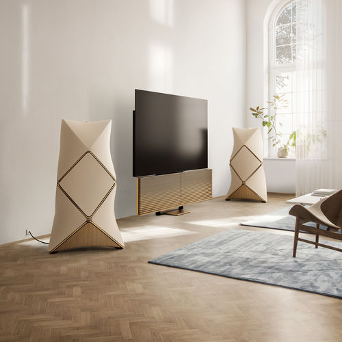 Caixa de som de piso - BEOLAB 90 - BANG & OLUFSEN - sem fio / ativa / omnidirecional