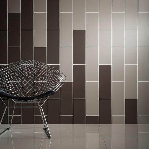 Placas de revestimento em cerâmica - SELECT : TONES - JOHNSON TILES - 3D / fosca / para banheiro