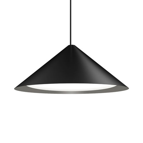 Plafon de design minimalista - KEGLEN Ø650  - Louis Poulsen - cônico / em vidro / em alumínio