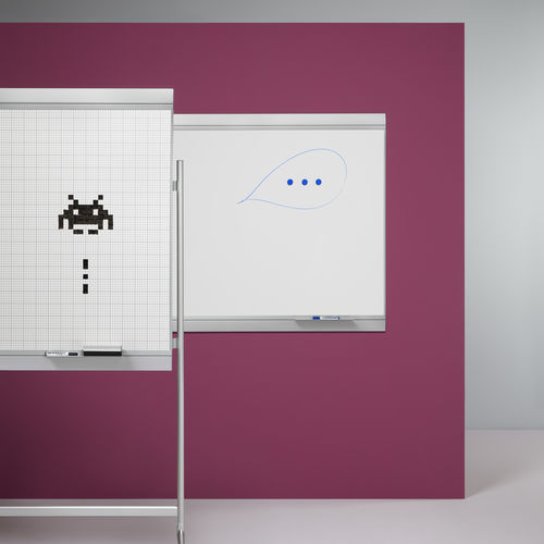 Quadro magnético - Z/720 - PLANNING SISPLAMO - apagável / de parede / em alumínio