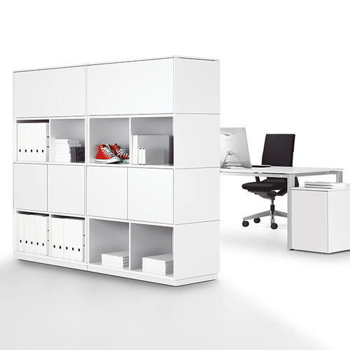 Livreiro modular - WINEA MATRIX - WINI Büromöbel Georg Schmidt GmbH & Co. KG - alto / baixo / de design minimalista