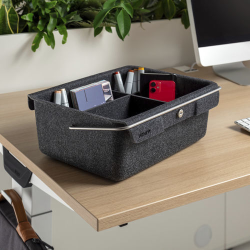Caixa organizadora em feltro - WINEA TOOLZ MyKit - WINI Büromöbel Georg Schmidt GmbH & Co. KG - com tampa / para gaveta / para armário