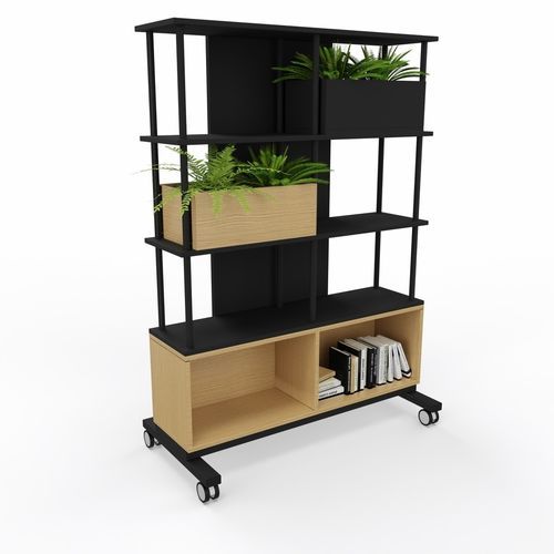 Estante com rodízios - WINEA MAXX - WINI Büromöbel Georg Schmidt GmbH & Co. KG - contemporânea / em MDF / para escritório