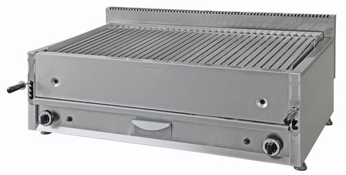 Grelhador a gás - LAVA ROCK-GAS  GRILL MOD.1200 - ELANGRILL - de bancada / profissional
