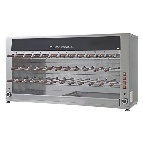 Forno churrasco - CM 35  - ELANGRILL - profissional / a gás / elétrico