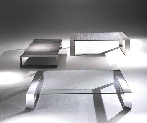 Mesa lateral contemporânea - RING - ORSENIGO - em vidro / em cerâmica / em mármore