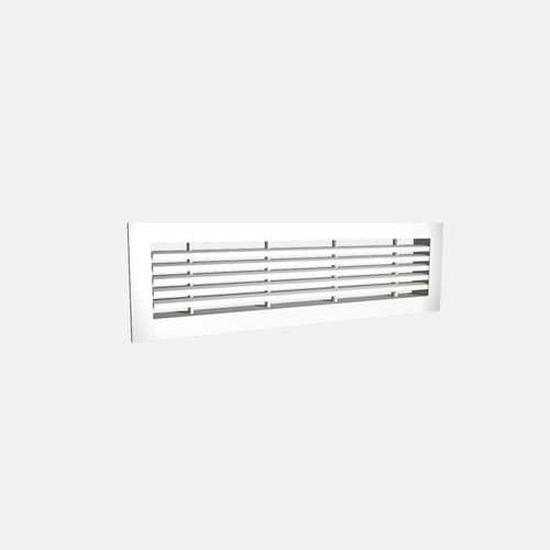 Grelha de ventilação em alumínio - ALE - HALTON - retangular / branca / de revestimento