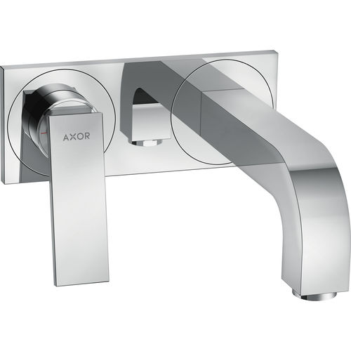 Misturador monocomando para lavatório - 39119000 - Axor - de parede / em metal cromado / para banheiro