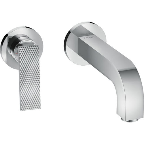 Misturador monocomando para lavatório - 39181000 - Axor - de parede / em metal cromado / para banheiro