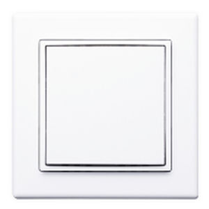 Interruptor com botão de pressão - WSS0S-E0E - LEVITON Lighting - de embutir / clássico / quadrado