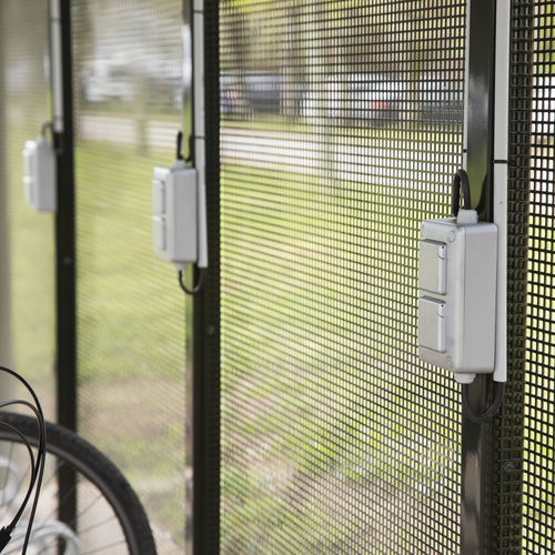 Estação de recarga para bicicletas elétricas - ALOES RED - para espaços públicos