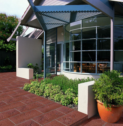 Lajota em concreto - COTTO DI PIEVE RED - MASPE PAVINGS - em pedra reconstituída / para ambiente externo / para pedestres