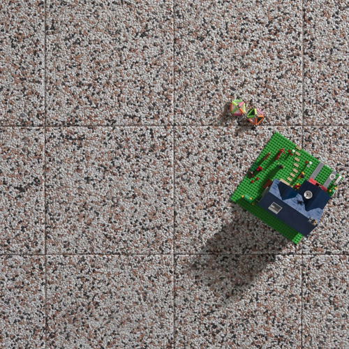 Lajota em concreto - MULTICOLOUR FANTASY CARRARA 3 - MASPE PAVINGS - em pedra reconstituída / para ambiente externo / para pedestres