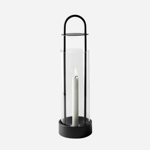 Porta-vela em vidro - LOTUS - DESIGN HOUSE STOCKHOLM - em alumínio