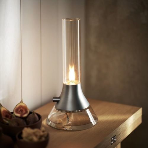 Luminária portátil - Fyr  - DESIGN HOUSE STOCKHOLM - em alumínio / em liga metálica / em vidro soprado