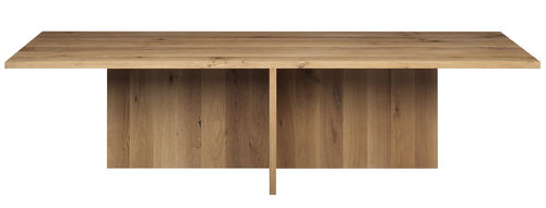 Mesa contemporânea - TA18 ZEHN - e15 - em carvalho / em madeira maciça / em madeira tratada com óleo
