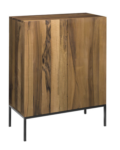 Buffet aparador alto - SB03 FARIBA - e15 - contemporâneo / em carvalho / em nogueira