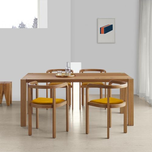 Mesa contemporânea - TA22 HOLBORN - e15 - em carvalho / em nogueira / em carvalho branco