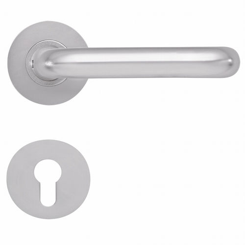 Maçaneta para porta - PURE 4 SERIES  - dormakaba - em aço inoxidável / em alumínio / contemporânea