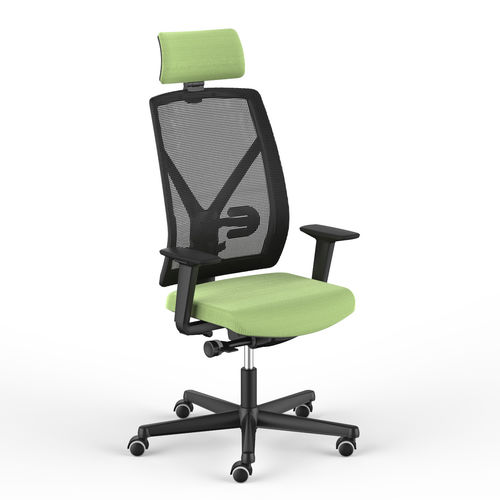 Cadeira de escritório contemporânea - DOTWAY - Fantoni - em tecido / estofada / ergonômica