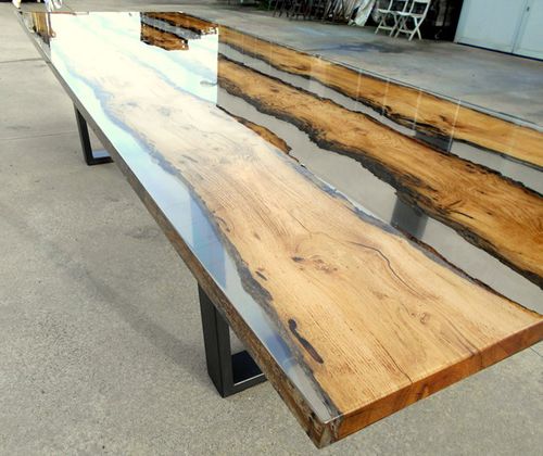 Mesa de jantar contemporânea - RIALTO - ANTICO TRENTINO DI LUCIO SRL - em madeira / de resina / com base em madeira