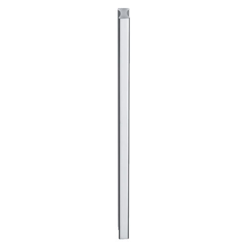 Puxador para porta de vidro - POR-0408 V - METALGLAS - em alumínio / contemporâneo / cromado