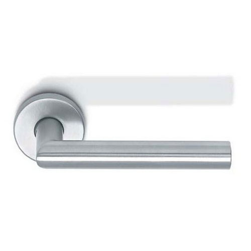 Maçaneta para porta de vidro - L-FORM 90 V-101  - METALGLAS - metálica / contemporânea / cromada
