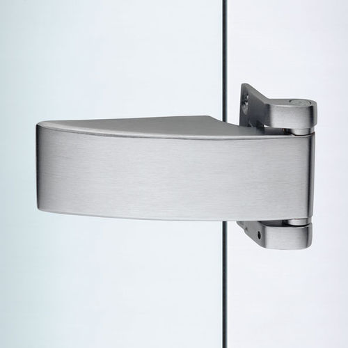 Dobradiça para porta de vidro - V-403 - METALGLAS - metálica / contemporânea