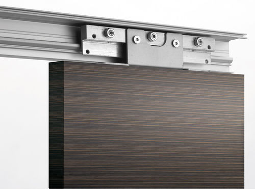 Sistema deslizante para porta - EVOLUTION V-5140  - METALGLAS - para porta de madeira