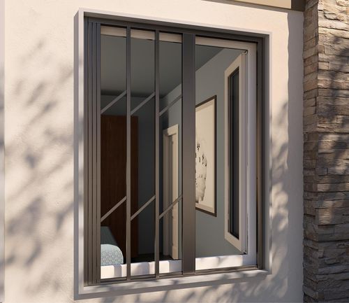 Porta para ambiente externo - MODEL P.450 - Sunroom S.p.A. - metálica / em aço / em aço galvanizado