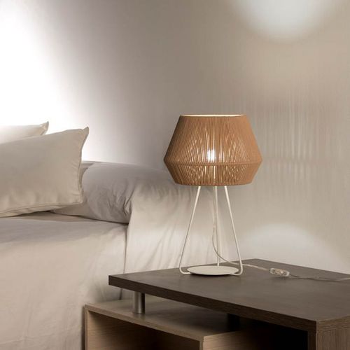 Luminária de mesa - BANYO - Ole! Lighting - metálica / em corda / contemporânea