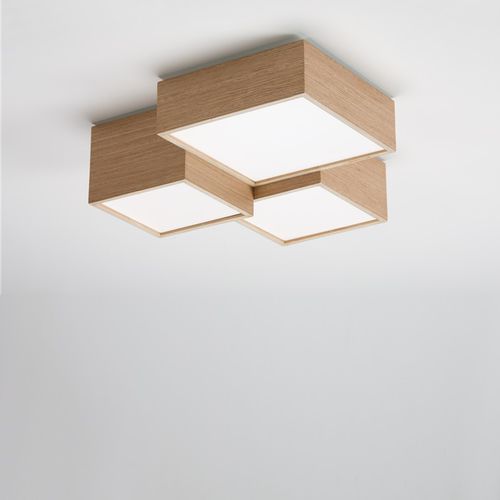 Plafon de design original - KUBE  - Ole! Lighting - quadrado / metálico / em PMMA