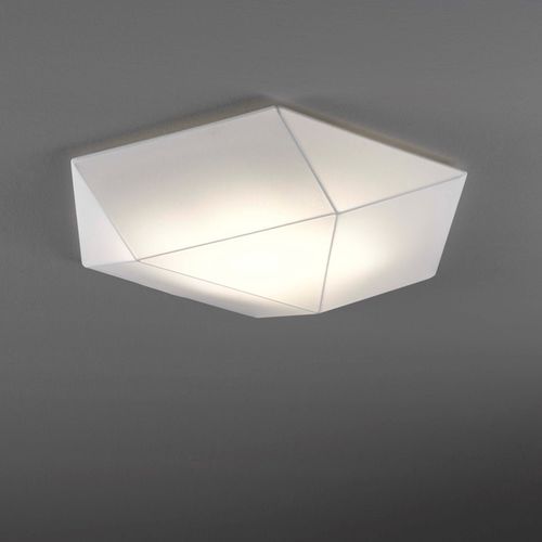Plafon de design original - CLONE - Ole! Lighting - hexagonal / metálico / em lona