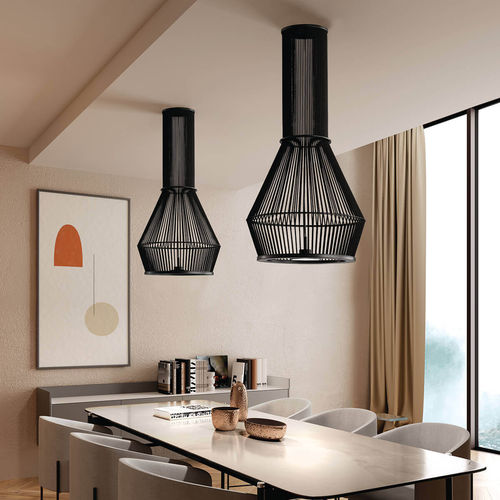 Pendente - MORGANA - Ole! Lighting - metálica / em corda / de design original
