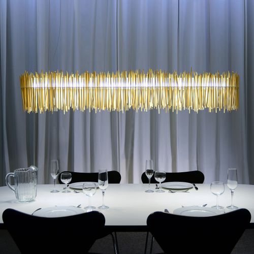 Pendente - ABSOLUT HAYASHI - RADIUS DESIGN - em aço / em bambu / em material plástico