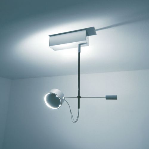 Luminária técnica pendente - ABSOLUT WD - RADIUS DESIGN - halôgena / redonda / em alumínio