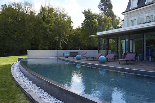 Piscina externa - CB ST ETIENNE - PISCINES CARRE BLEU - enterrada / em concreto