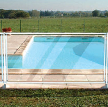 Barreira de proteção - PISCINES CARRE BLEU - fixa / em vidro / para piscina