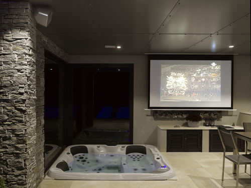 Spa de embutir - LILLE - PISCINES CARRE BLEU - quadrado / de 5 lugares / da linha residencial