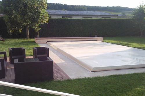 Capa com barras para piscina - ACCESS  - PRIMA - automática / de segurança