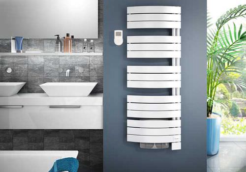 Toalheiro elétrico - VENISE VENTILO TRIPLE CONFORT SYSTÈME - SAUTER - contemporâneo / metálico / de parede