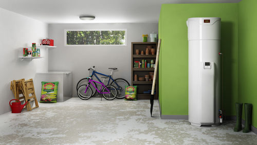 Aquecedor de acumulação elétrico - ARIALIS - SAUTER - de piso / vertical / residencial