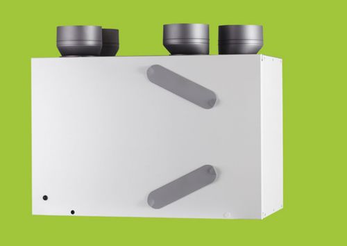Unidade de ventilação de fluxo duplo - HR+ - SAUTER - centralizada / residencial / para casa