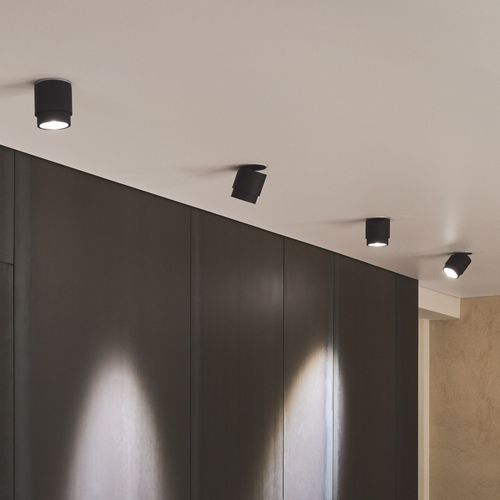Spot de teto - LUI ALTO , LUI ALTO DOPPIO - Occhio - de LED / redondo / da linha residencial