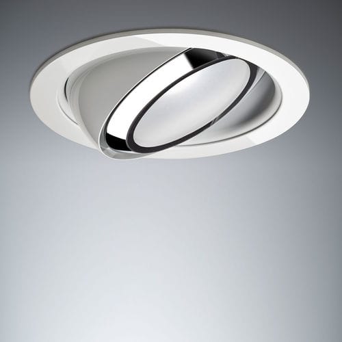 Spot de embutir no teto - PIÙ R PIANO , PIÙ R PIANO SEAMLESS - Occhio - de LED / redondo / IP20