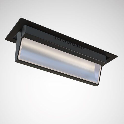 Plafon contemporâneo - IDESTO - TRILUX France S.A.S - retangular / vertical / metálico