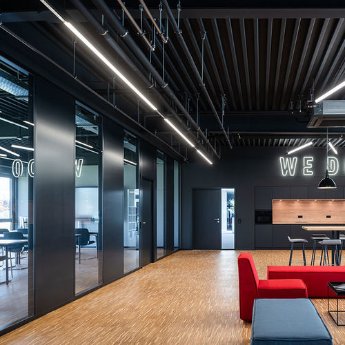 Perfil de iluminação integrado - TUGRA - TRILUX France S.A.S - de LED / modular / de serviço
