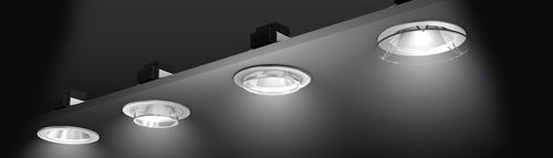 Downlight de embutir - PASCALA - RZB - de LED / redondo / para ambiente externo