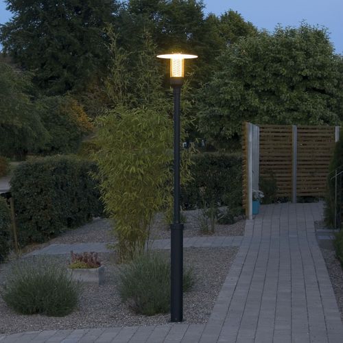 Poste de iluminação para jardim - NOVA - Gnosjö Konstsmide - clássico / metálico / de LED